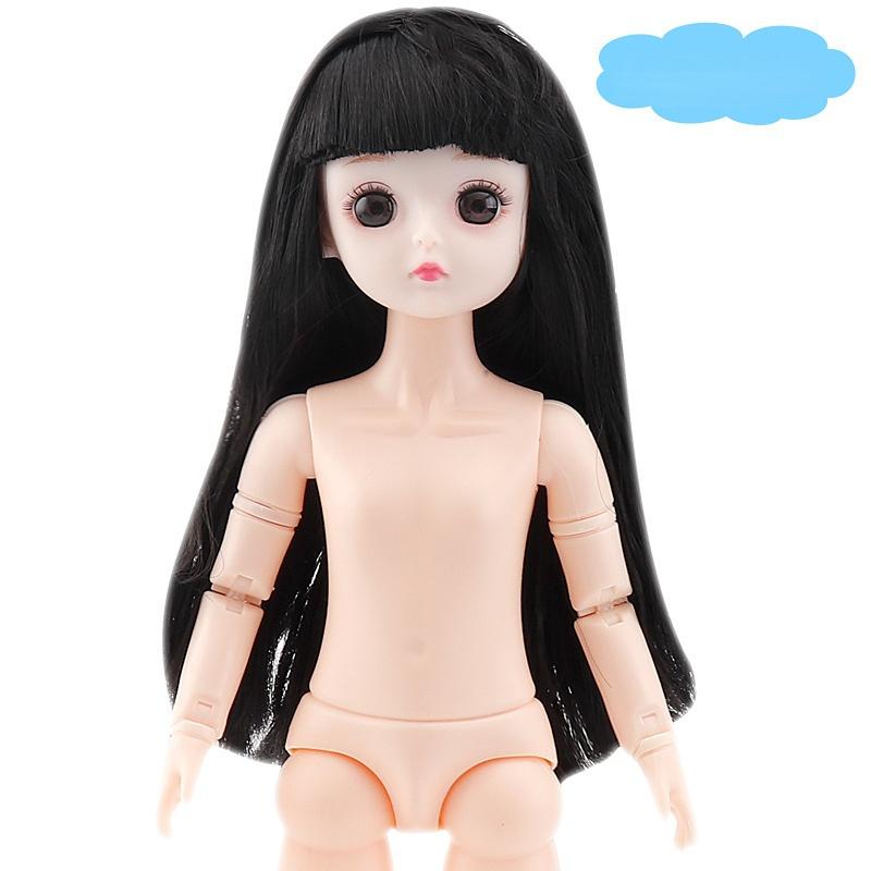 6-точечная детская кукла 30 см BJD Prime, обнаженный детский макияж, 3D настоящие глаза, общие мышцы, 23 сустава, кукла Лоли, игрушка для девочек