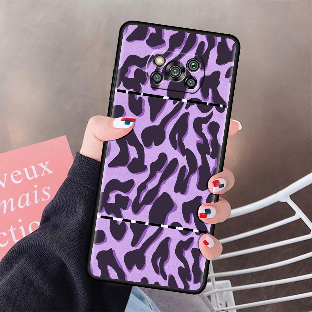 Чехол для Xiaomi Mi Poco X3 NFC X4 Pro F3 F4 GT M4 M3 F1 C40 11 Lite 11T, мягкий силиконовый чехол для телефона с рисунком зебры и леопарда