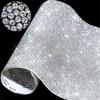 4860 Pieces Bling Bling Crystal Rhinestones Sticker Self-Adhesive Glitter Rhinestones Crystal Gem Stickers for DIY Car and Gift Decoration