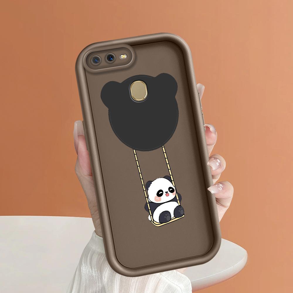 Мягкие силиконовые квадратные лестницы с мультяшным узором, полное покрытие, защита камеры, противоударный чехол для OPPO Reno Realme OnePlus