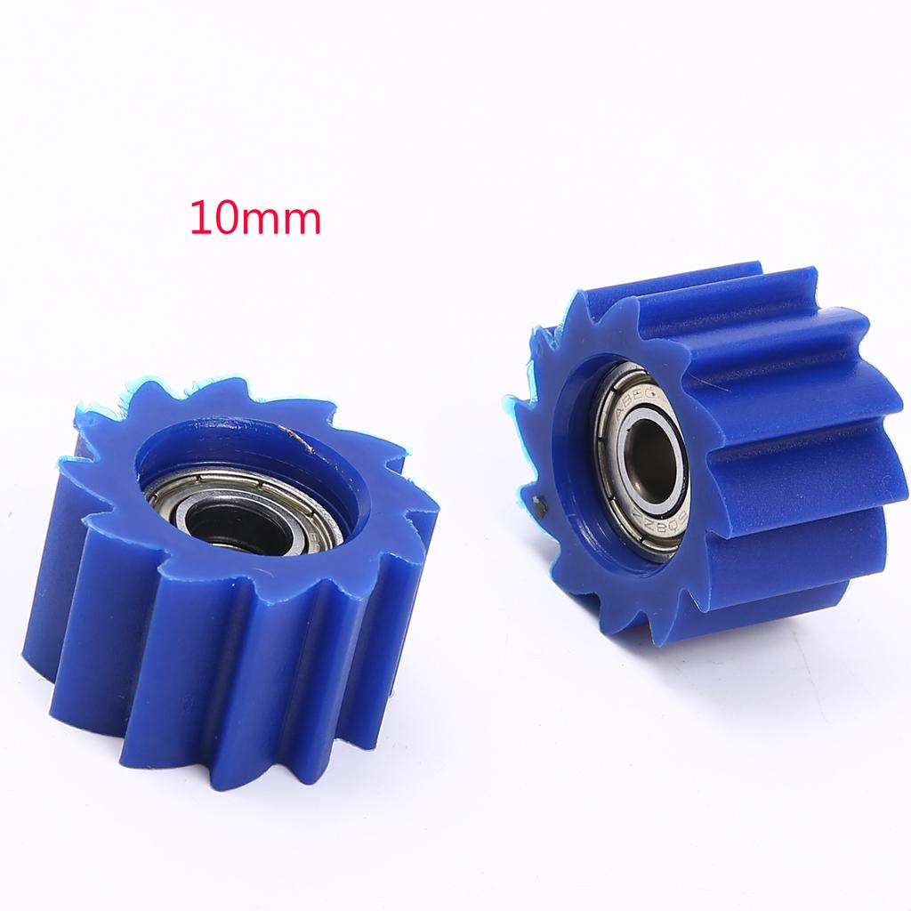 10mm 8mm Motorcycle Pulley Wheel Drive Chain Roller Tensioner For Yamaha Honda Kawasaki KX KXF 250 450 250F CR CRF RMZ WR YZ