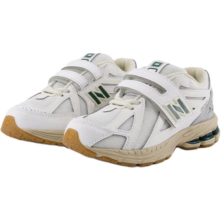 New Balance 1906R Hook & Loop Little Kid White Green Kids Sneakers PV1906SG