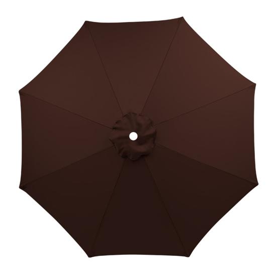 Yousheng 9 футов сменный навес зонт от солнца навес патио уличный зонт верхняя часть с 8 ребрами для рамы зонта на рынке