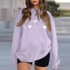Women's Fashion Casual Round Neck Loose Long Sleeve Valentine's Day Printed Sweatshirt