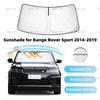 Солнцезащитная шторка на лобовое стекло - подходит для Land Rover Range Rover Sport 2014- Аксессуары Солнцезащитный козырек на переднее стекло Блок УФ-лучей