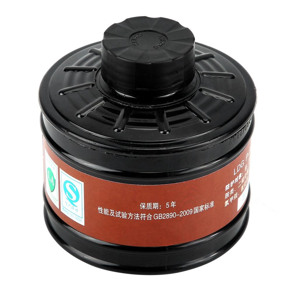 ABS Gas Mask Filter 40mm Respirator Canister Practical Replacement Accessory