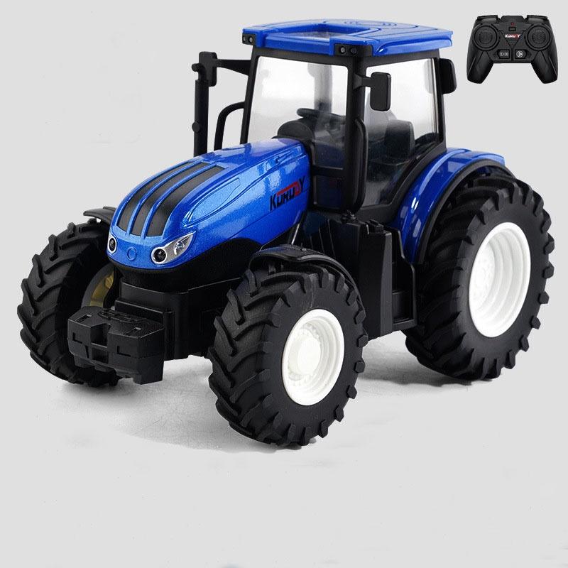 2.4g Сплав Rc Фермерский Инженерный Трактор Игрушка Для Детей 4-6 Лет
