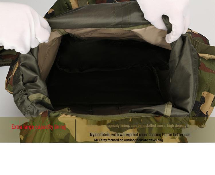 Тактический рюкзак большой вместимости 100 л: Легкая алюминиевая рама для занятий спортом на открытом воздухе, альпинизма, велоспорта и путешествий.