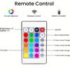 2 шт. светодиодный датчик света RGB Smart APP Control Симфоническая лампа Бар Музыка Ритм ТВ Окружающее освещение Игровая комната Настольный ночник