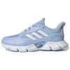 Climacool Comfortable Versatile Fabric Shock Absorption Non-Slip Wear-Resistant Low-Top Casual Running Shoes Women Sneaker Blue White IF0633