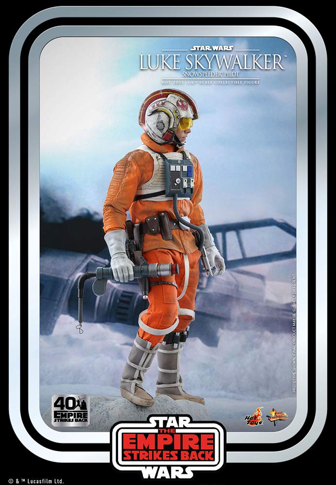 Movie Masterpiece Star Wars Episode Empire Strikes Back Luke Skywalker Pilot Anniversary Scale Figure V/The (Snowspeeder Version) [40th Edition] 1/6