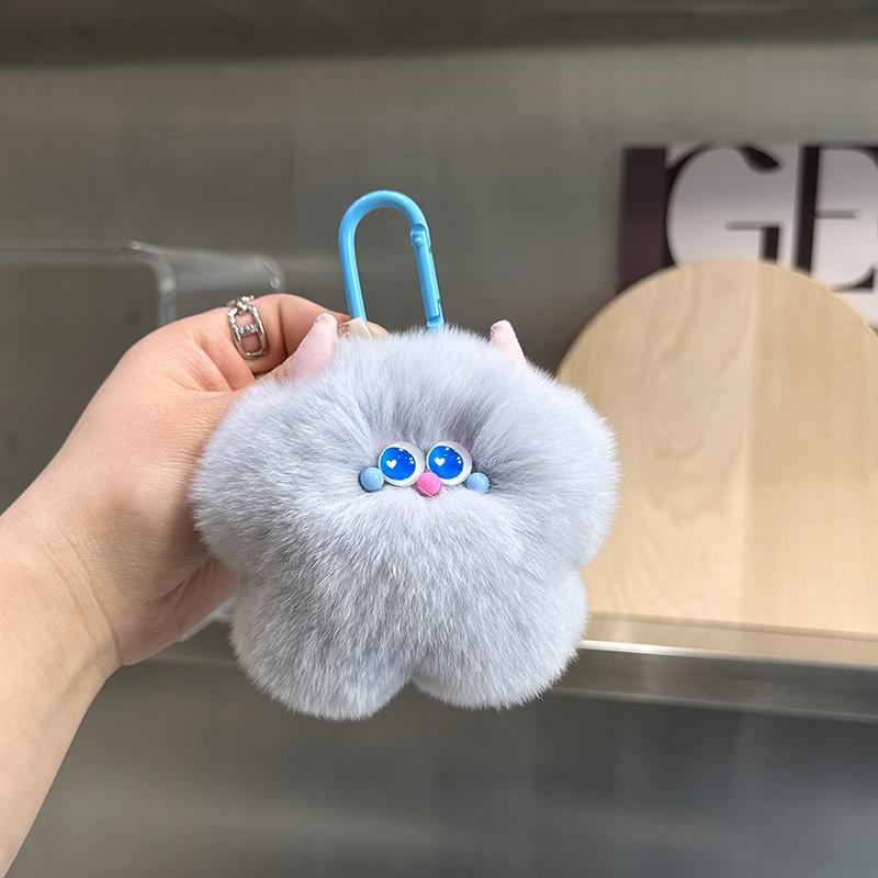 Cute Kawaii Trendy Plush Doll Pendant For Women Girls Car Keychain Creative Backpack Decoration Accessories Gifts
