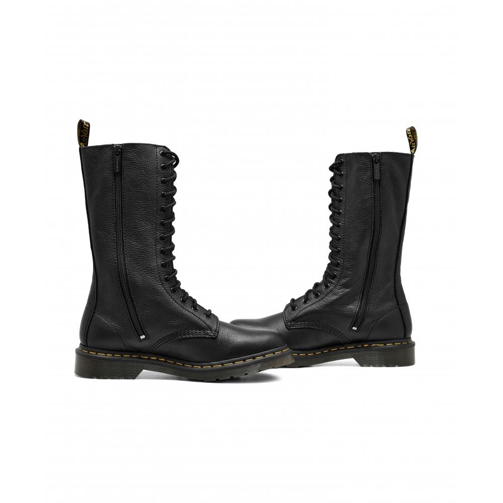 Ботинки Dr.martens 1b99 Virginia 14 Hole черные 11820008