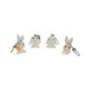 Resin Car Interior Accessories Keyring Ornaments Key Rings Rabbit Key Chain Key Chain Pendant