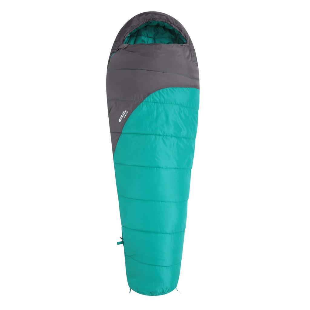 Mountain Warehouse Summit 250 Right Zip Winter Mummy Sleeping Bag