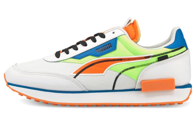 Мужские кроссовки Puma Future Rider Twofold Белый Зеленый Блик Белый/Зеленый Блик