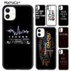 MaiYaCa Чехол для телефона с цитатами о техно-музыке для iPhone 17 Air 16 15 plus 11 12 13 14 pro max корпус coque