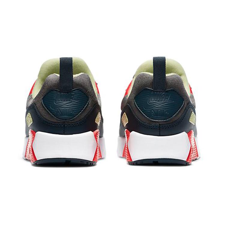 Nike Air Max 90 Tiny Низкие Беговые Кроссовки Черно-Красные Детские Возраст 3-7 Лет 881927-023