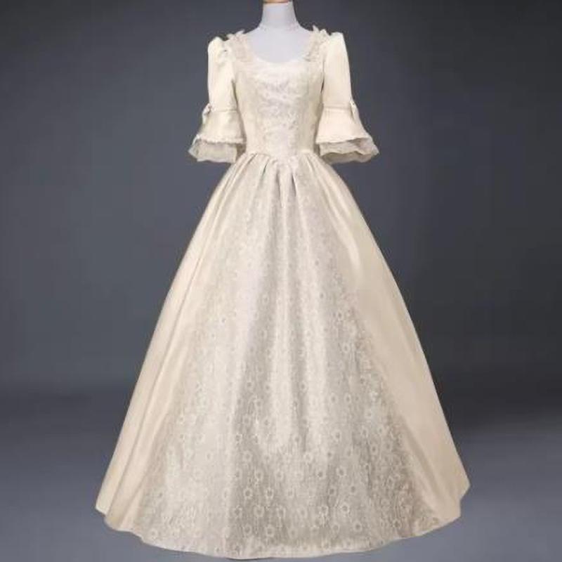 Женское средневековое платье эпохи Возрождения для бала, вечеринки, макси, длинное, платья для косплея на Хэллоуин, Vestidos