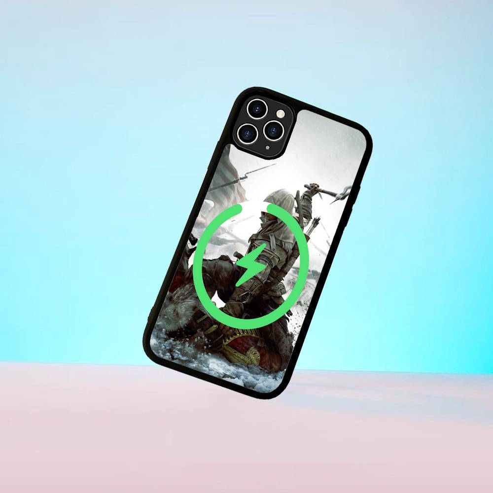 Чехол для телефона A-Assassins C-Creed для IPhone 16 15 14 13 12 11 17 Pro Max Plus Магнитная беспроводная крышка