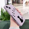 Чехол для телефона с отпечатком кошачьей лапы для iPhone 17 17 Air 16 16e 15 14 13 12 11 Pro Max Mini X XR XS Plus