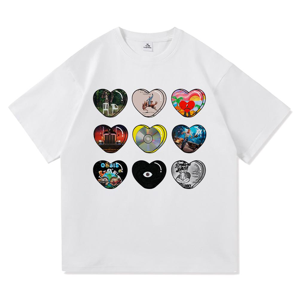 Bad Bunny T Shirt Fashion Unisex Vintage Debí Tirar Más Fotos New Album 2025 TShirt Unisex DeBÍ TiRAR MáS FOToS Cotton Tees Shirts