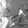 5/10Pcs Metal Guitar Pick 0.3mm Thin Durable Silver Color Professional Bass Ukelele Guitar Picks Guitar Amplifier Bass Guitar