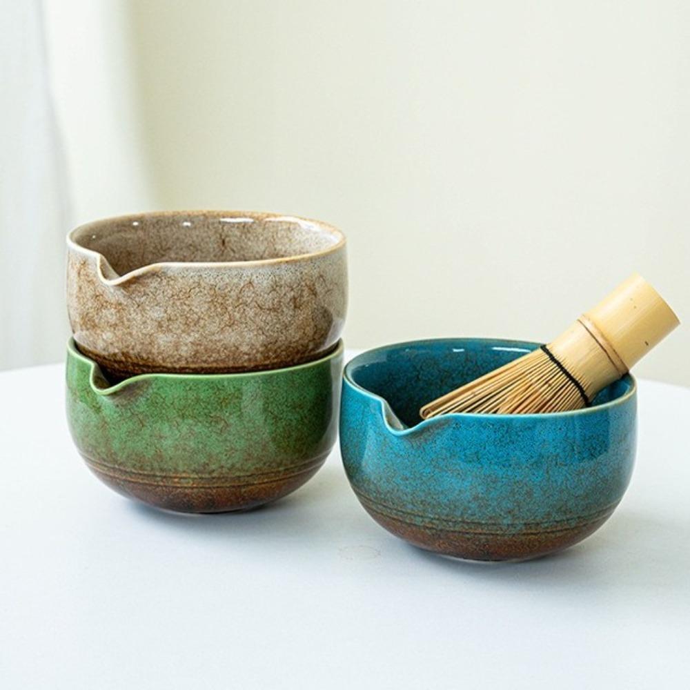 Набор для чая матча из 7 предметов, бамбуковая керамика, многоразовый японский часен, японский венчик для матча, инструменты для приготовления чая