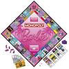 Monopoly: Barbie Edition Board Game, Ages 8+, 2-6 Players, Fun Family Game for Kids and Adults, Includes 6 Barbie-Themed Pink Zinc Tokens, Kids Gift