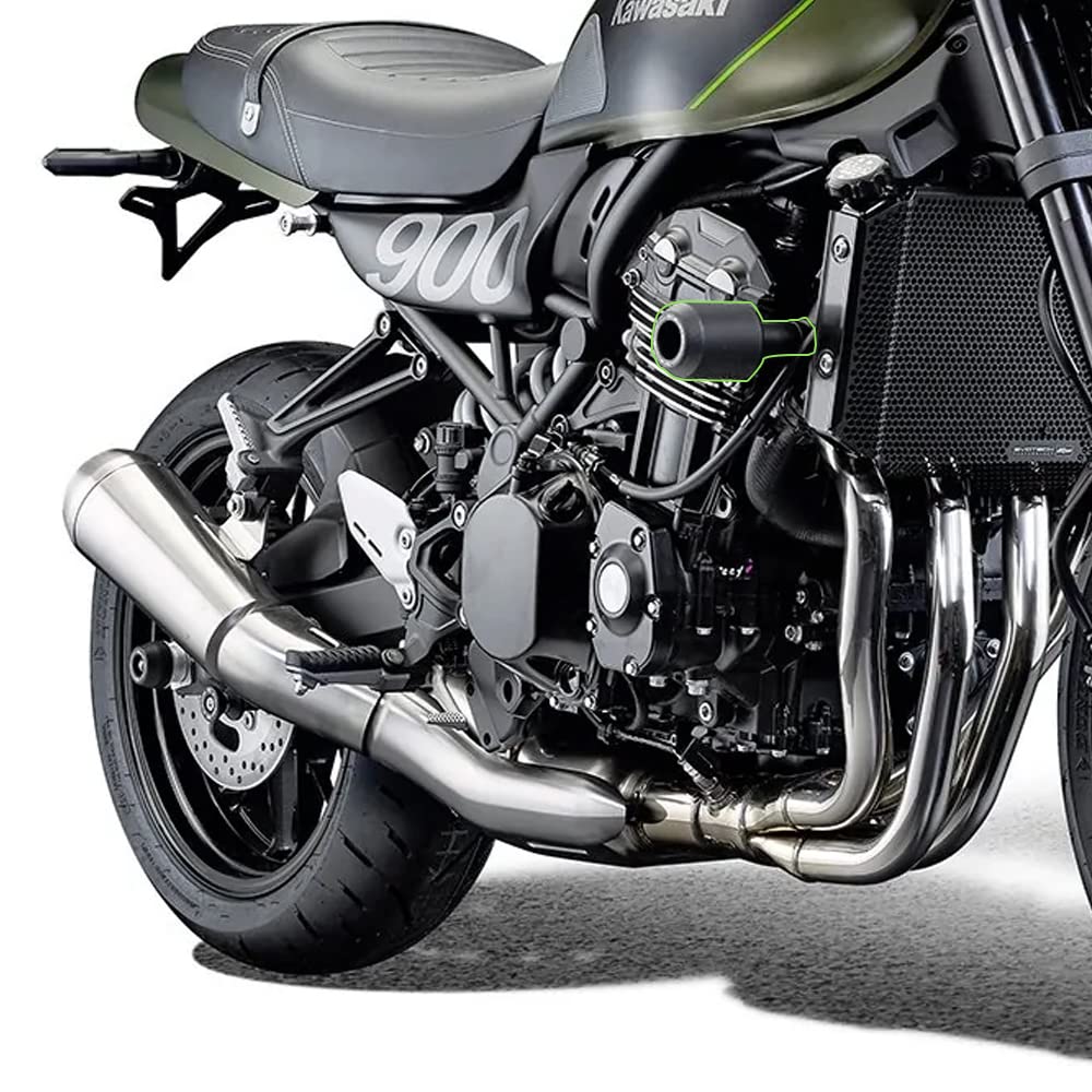 LEDISHUN Frame Slider for Engine Slider Kawasaki Z900RS Z900RS CAFE (18-23) (Black)