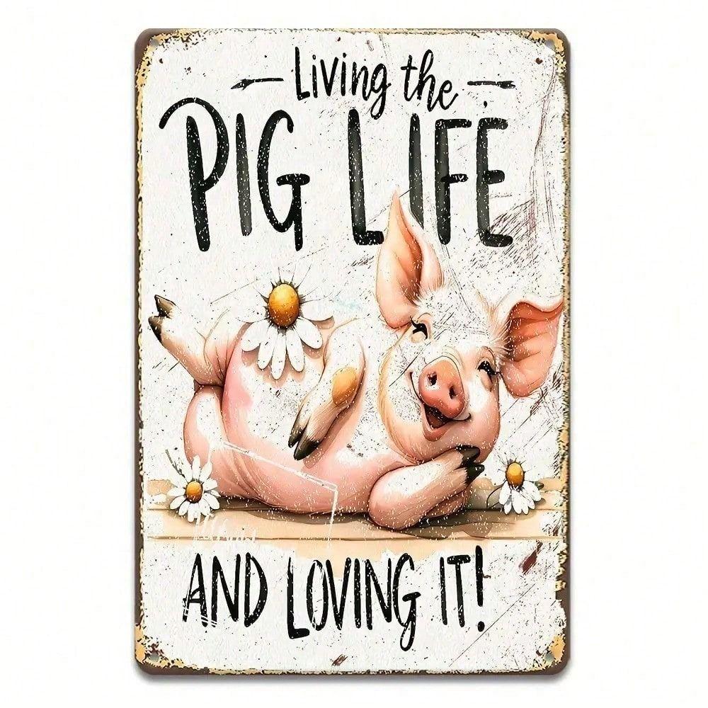 Винтажная металлическая жестяная табличка Забавный декор для ванной комнаты ПОЖАЛУЙСТА СМЫВАЙТЕ Туалетное искусство Мужская берлога Подарок 20x30см