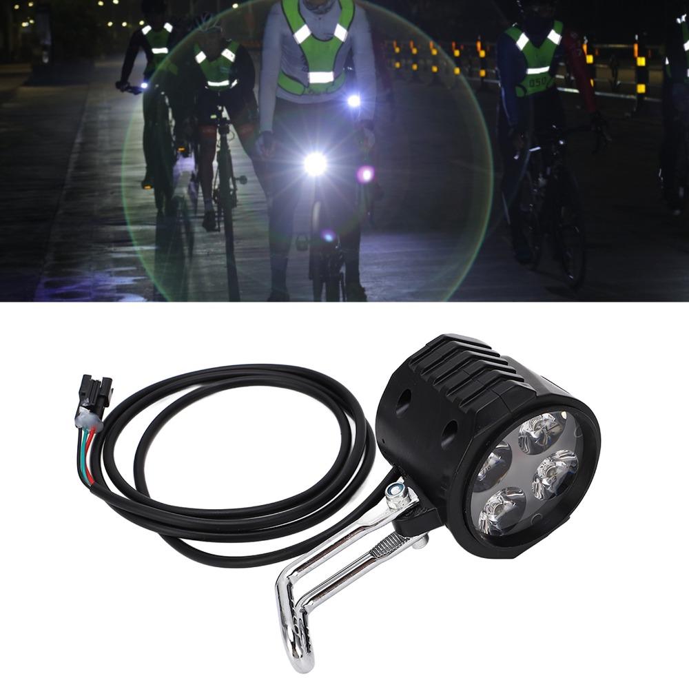 10 Inch Electric Horn Headlight ABS Bike Headlight Cycling Accessories
