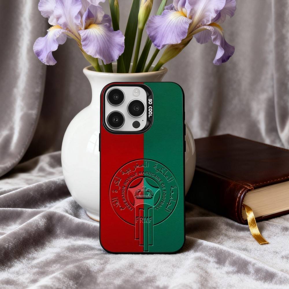 M-Марокко-C M-Марокко F-Флаг Чехол для телефона Для iPhone17,16,15,14,13,12,11 Plus,Pro Max Черный Конфетный серебристый чехол для телефона