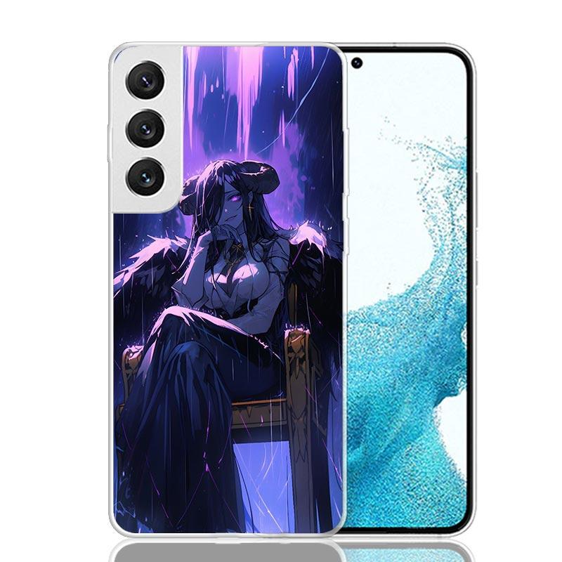 Чехол для телефона с изображением Альбедо из аниме Overlord для Samsung Galaxy S26 S25 Edge S24 S23 FE S22 Ultra S21 Plus S20 + Fundas Cover Coque Galaxy S