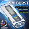 Mini Portable Flashlight with Multiple Lighting Modes, Switchable and Supports USB Charging, Suitable for Outdoor Lighting, Fishing, Patrol, and Work