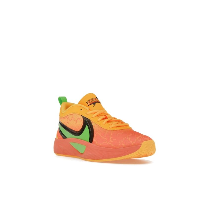 Nike Кроссовки Giannis Freak 6 GS Fright Night Kids Orange Light-Wild-Mango Action-Green FQ7378-601