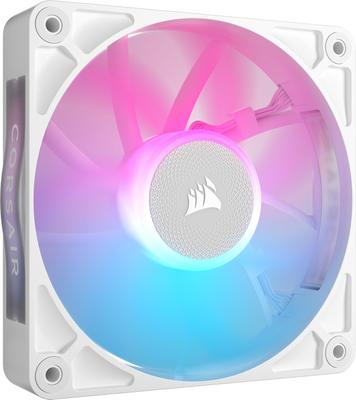 CORSAIR iCUE LINK RX120 RGB Комплект расширения, 120-мм ШИМ-вентилятор для корпуса ПК, Одиночная упаковка, Белый (CO-9051021-WW)