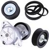 2722000270 Engine Drive Belt Tensioner Idler Pulley Serpentine Belt Kit Compatible for Mercedes-Benz C300 C350 E350 E550 ML550 SLK350