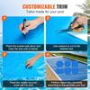 Solar Pool Cover, 36 x 18 ft Rectangle Solar Blanket for Pools, Inground Above Ground Swimming Pool Solar Cover, 16 mil Solar Covers Blue