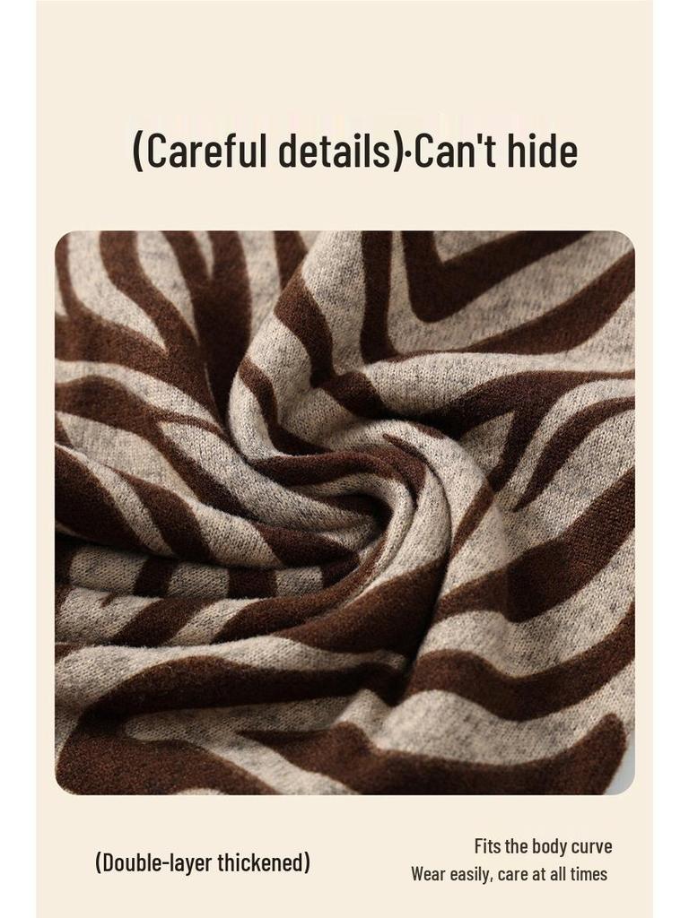 Двухслойный шарф-манишка в корейском стиле: Унисекс Осенне-зимний шарф и эластичная повязка на голову