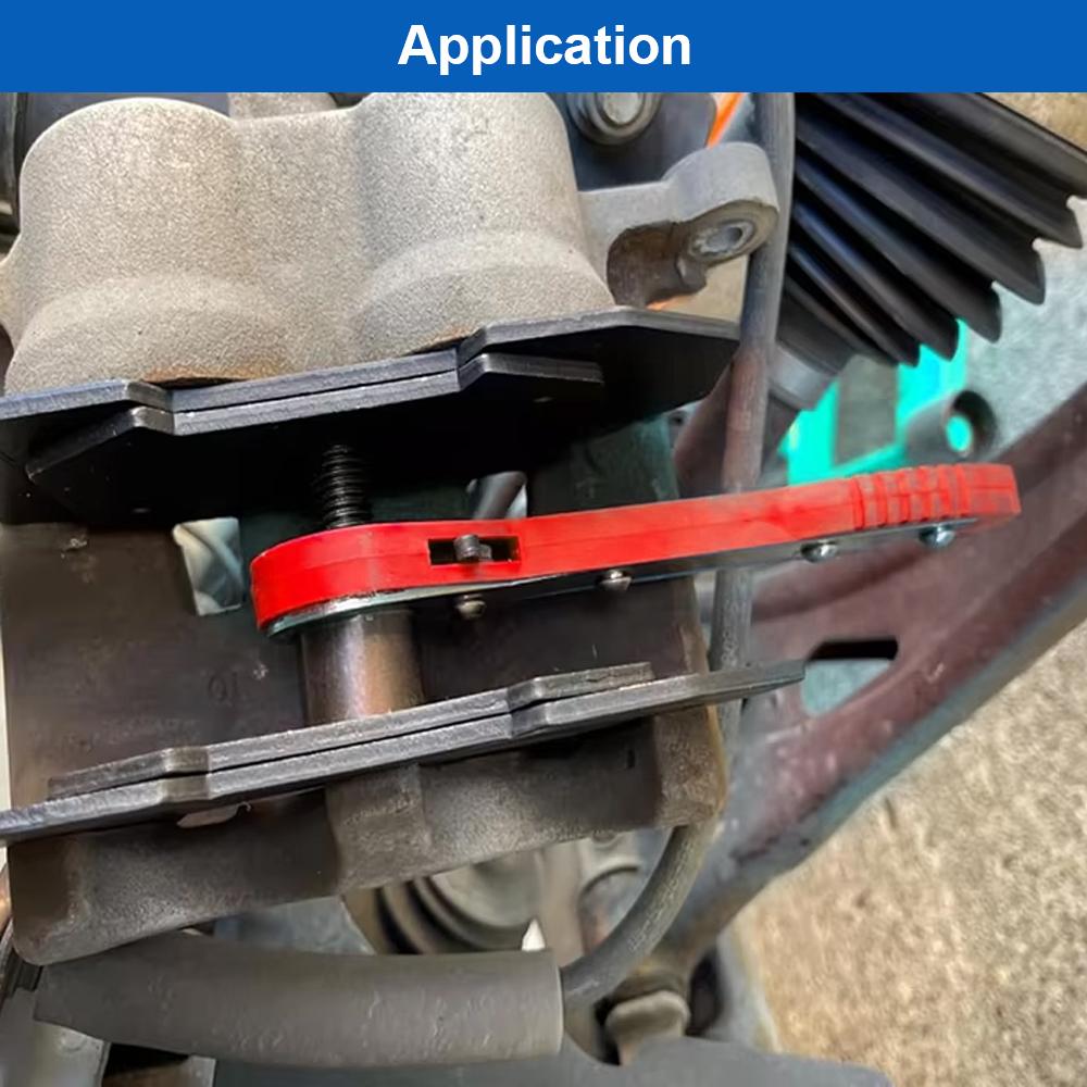 Прочные и надежные удобные универсальные инструменты для регулировки трещотки тормозного цилиндра суппорта дискового тормоза автомобиля, инструменты для авторемонта