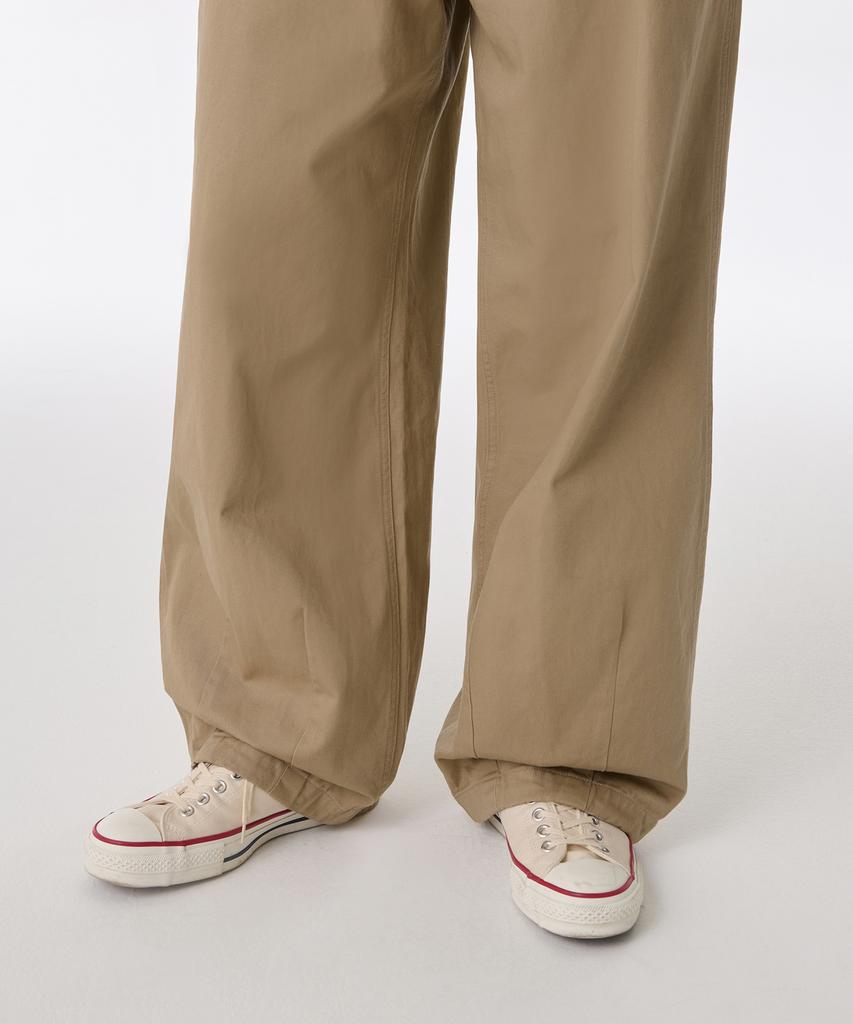 MUSINSA STANDARD Cotton Balloon Pants [Beige]