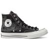 Converse Chuck Taylor All Star Холщовые Нескользящие Прочные Высокие Кеды для Скейтборда Унисекс Кроссовки Черные Белые 147122C