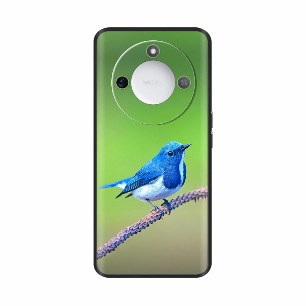 Ударопрочный чехол для телефона Honor X9c, умный чехол-обложка для Honor X60, Fundas, мягкий черный силиконовый защитный корпус для Honor X9c Smart