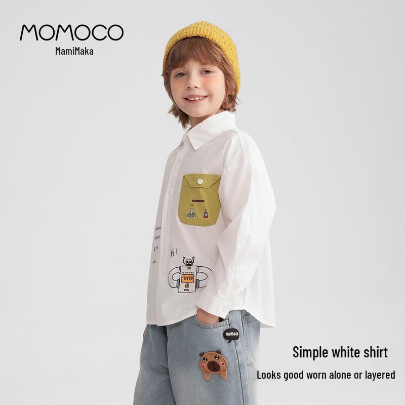 Модная стильная рубашка для мальчика MOMOCO