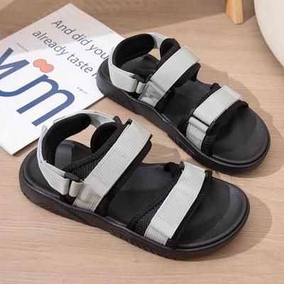 Lorangson Летние Повседневные Пляжные Сандалии на Толстой Подошве и Высоком Каблуке - Универсальная Мода для Двусторонней Носки