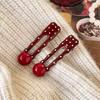 Seamless Hair Barrettes Polka Dot Hairpin Sweet Bangs Clip  for Women Girls