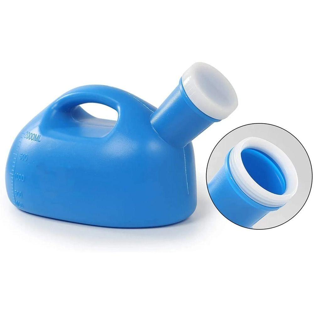 1 Set Spill Proof Car Travel Urinal for Men 2000ml 2000ml Portable Urinal Men
