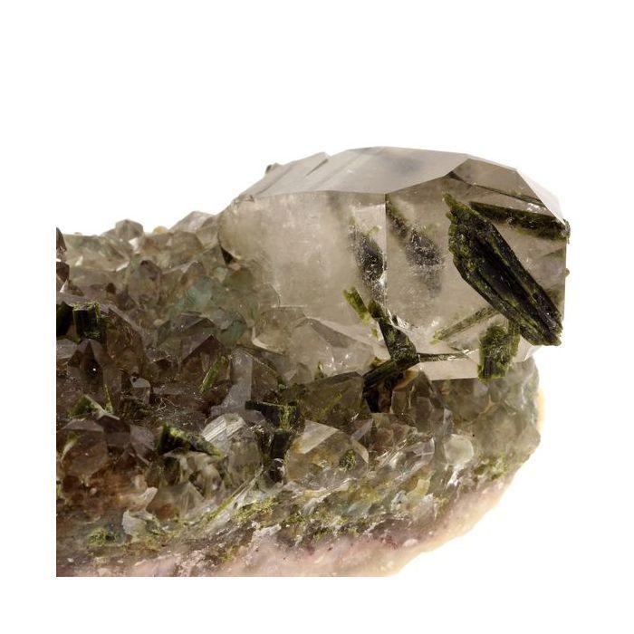 Quartz + Epidote 1395.0 carats
