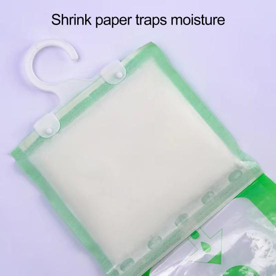 10 шт., подвесной мешок для осушения влаги, осушитель хлорида кальция, мешок для удаления влаги для шкафа, гардероба, домашнего офиса
